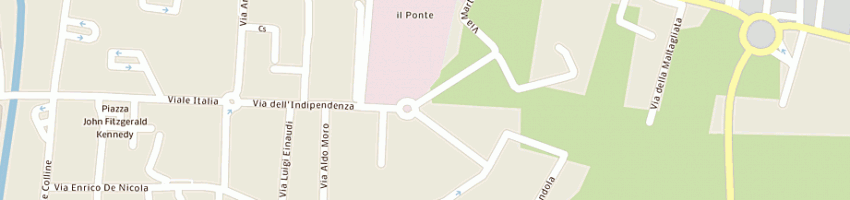 Mappa della impresa amata alfonso a PONTEDERA