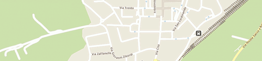 Mappa della impresa franzini a GUASTALLA