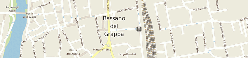 Mappa della impresa studio casa srl a GUASTALLA