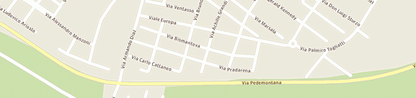 Mappa della impresa borghi giancarlo a SCANDIANO