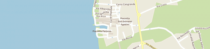 Mappa della impresa ristorante la taverna da oreste a LAZISE