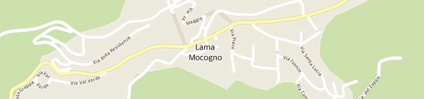 Mappa della impresa municipio a LAMA MOCOGNO