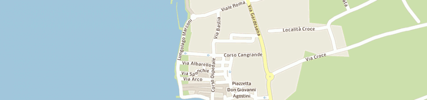 Mappa della impresa hotel le mura a LAZISE