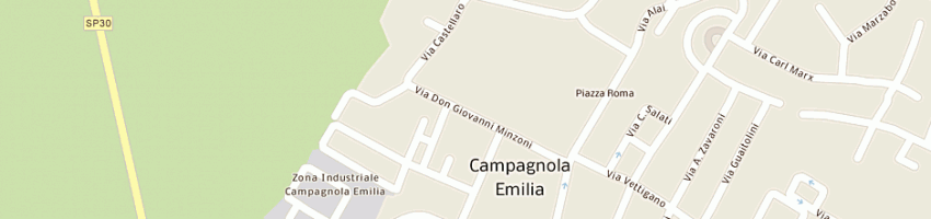 Mappa della impresa maculan a CAMPAGNOLA EMILIA