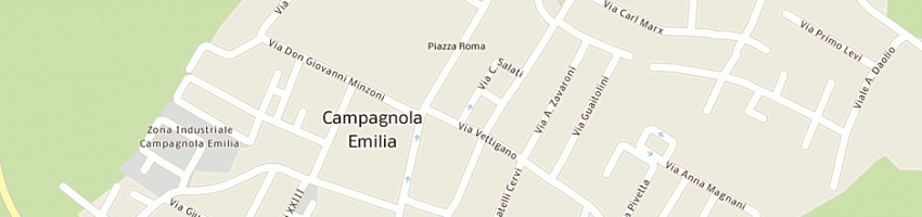 Mappa della impresa ghizzoni edoardo a CAMPAGNOLA EMILIA