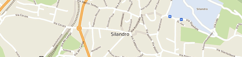 Mappa della impresa comune di silandro a SILANDRO