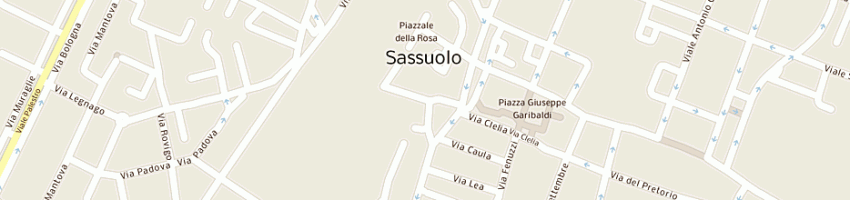 Mappa della impresa cavallerizza servizi spa a SASSUOLO