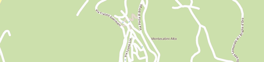 Mappa della impresa locanda talenti trattpizzalbergo di gentili michele a MONTECATINI TERME