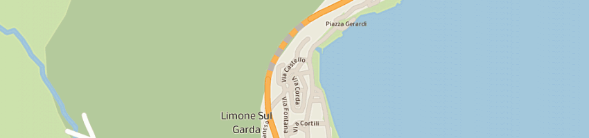 Mappa della impresa erculiani giuseppe a LIMONE SUL GARDA