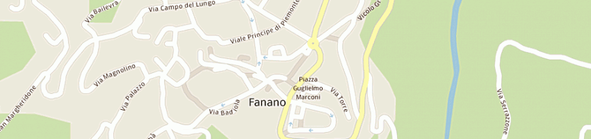 Mappa della impresa panificio cimone snc a FANANO