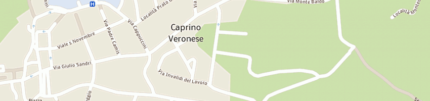 Mappa della impresa fiorentini mauro a CAPRINO VERONESE