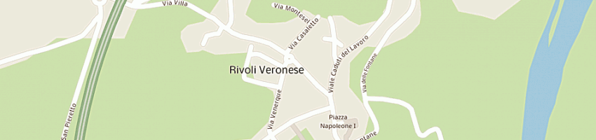 Mappa della impresa vaona tullio a RIVOLI VERONESE