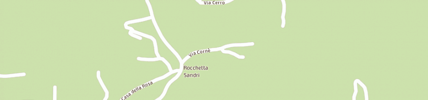 Mappa della impresa trattoria al gallo di lorenzini letizia a SESTOLA