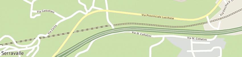 Mappa della impresa mabe snc a SERRAVALLE PISTOIESE