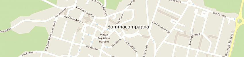 Mappa della impresa villa decima foresteria a SOMMACAMPAGNA