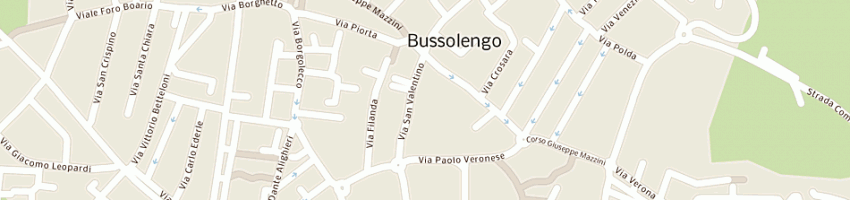 Mappa della impresa municipio a BUSSOLENGO