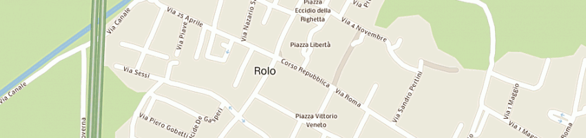 Mappa della impresa l'orto (snc) a ROLO