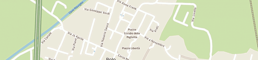 Mappa della impresa osteria villa cerillo a ROLO