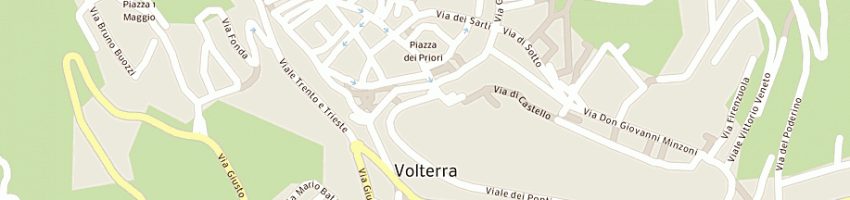 Mappa della impresa salvetti paolo a VOLTERRA