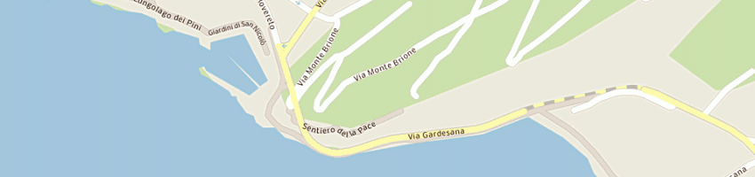 Mappa della impresa residence marina a RIVA DEL GARDA