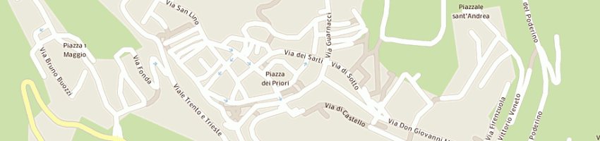 Mappa della impresa pietroni mauro a VOLTERRA