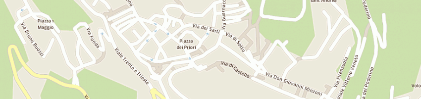 Mappa della impresa bugs bunny sas di borghi elisabetta e c a VOLTERRA