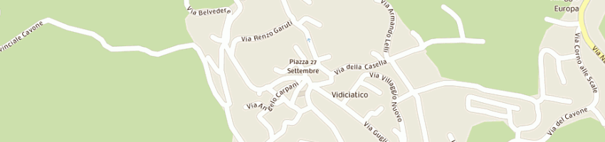 Mappa della impresa bar elena sas di pranzini valerio e c a LIZZANO IN BELVEDERE