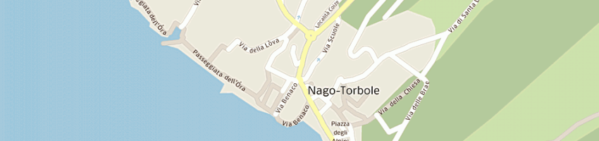 Mappa della impresa hotel ifigenia a NAGO TORBOLE