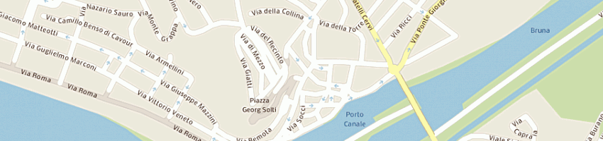 Mappa della impresa caffe' piazzetta a CASTIGLIONE DELLA PESCAIA