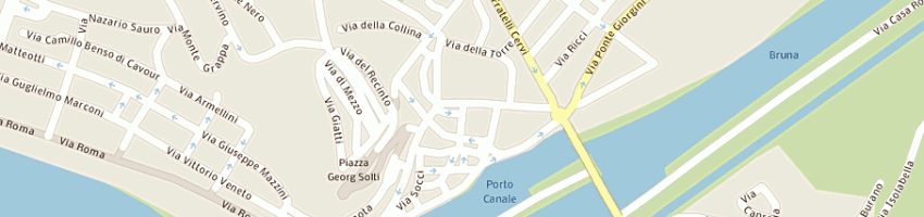 Mappa della impresa la rosa dei venti di rinaldi anna maria e c sas a CASTIGLIONE DELLA PESCAIA