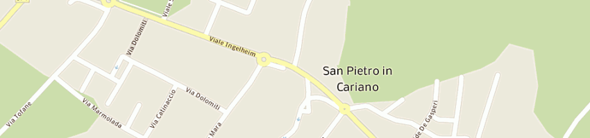 Mappa della impresa asso spa a SAN PIETRO IN CARIANO