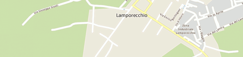 Mappa della impresa ponziani graziano a LAMPORECCHIO