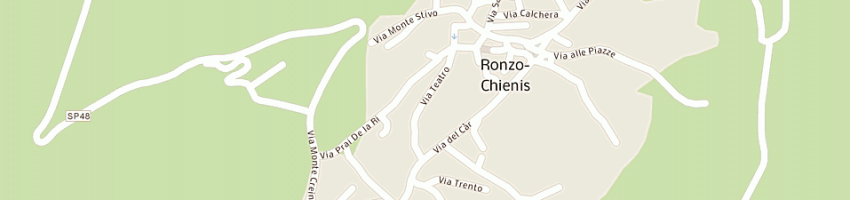 Mappa della impresa municipio di ronzo chienis a RONZO CHIENIS