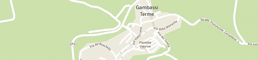 Mappa della impresa ninci e gorini a GAMBASSI TERME