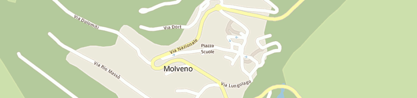 Mappa della impresa cose di casa a MOLVENO