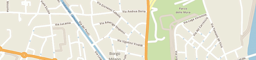 Mappa della impresa agria spa a MILANO