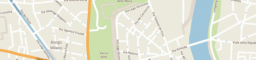 Mappa della impresa maioli frutta (sas) a VERONA