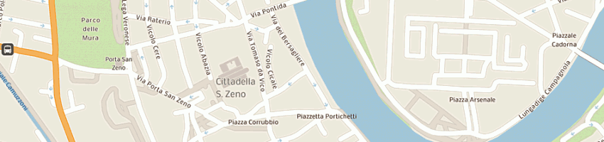 Mappa della impresa kurttila carina a VERONA