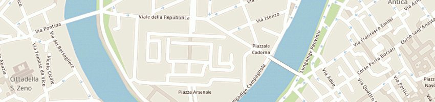 Mappa della impresa riva acciaio spa a VERONA