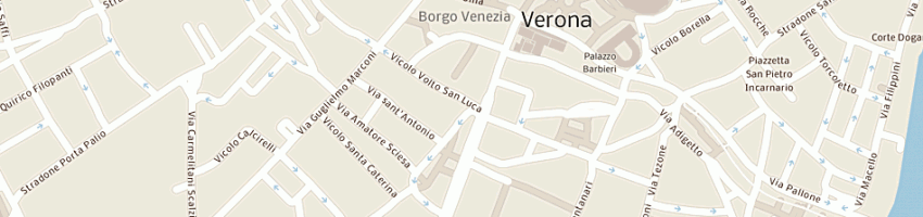 Mappa della impresa studio data di fabbris lorena e bertoldi giambattista e c sas a VERONA