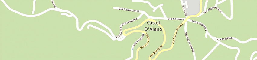 Mappa della impresa bernardoni cristina a CASTEL D AIANO