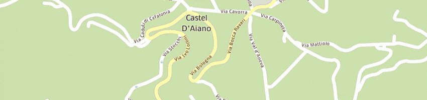 Mappa della impresa fantini antonella a CASTEL D AIANO