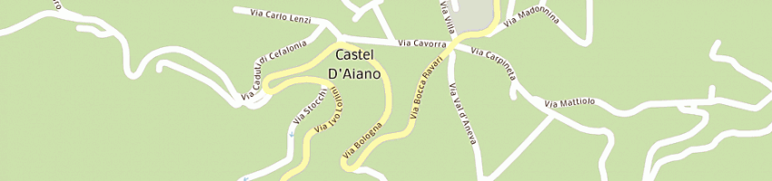 Mappa della impresa zanarini paolo a CASTEL D AIANO