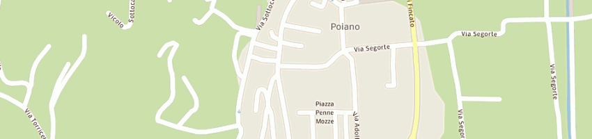 Mappa della impresa franzon maurizio e c sas a VERONA