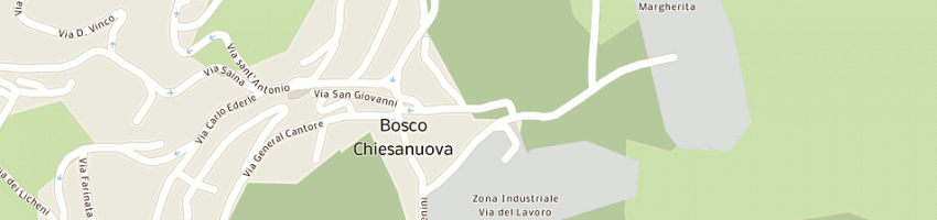 Mappa della impresa carabinieri a BOSCO CHIESANUOVA