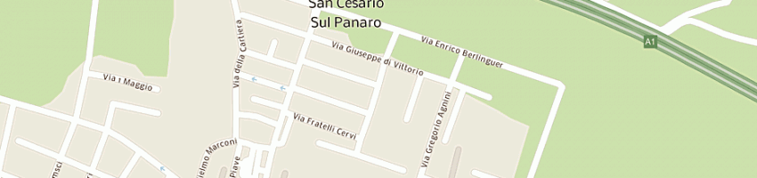 Mappa della impresa studio associato pellacani a SAN CESARIO SUL PANARO