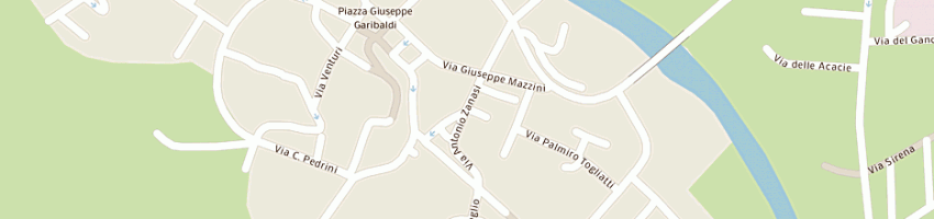 Mappa della impresa garagnani augusta a BAZZANO