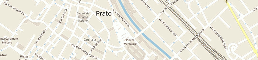 Mappa della impresa banca antonveneta spa a PRATO