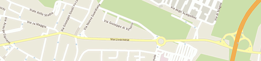 Mappa della impresa autocarrozzeria europa di scacciati maria grazia e c sas a LASTRA A SIGNA