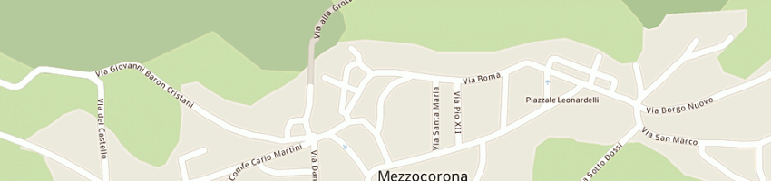 Mappa della impresa associazione calcio mezzocorona a MEZZOCORONA